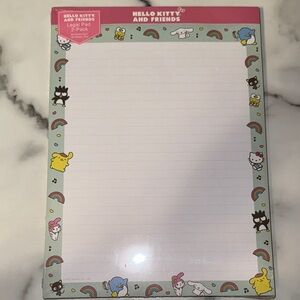 Hello Kitty and Friends Rainbow Legal Pad